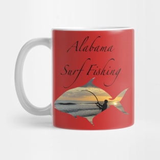 Alabama surf fishing Mug